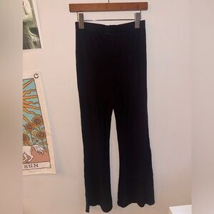 Asos Black Flare Leggings